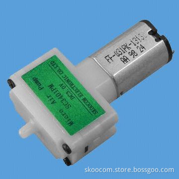 DC mini air pump, 1LPM, 3/6/12V